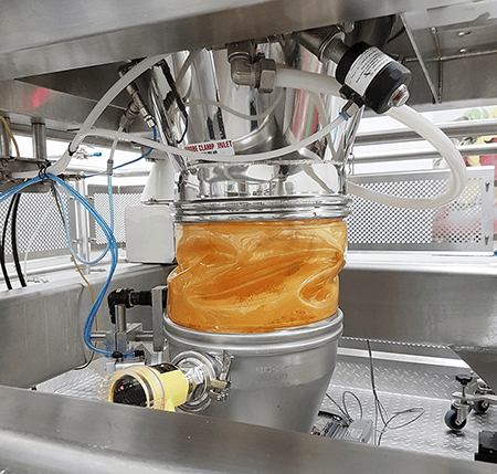 BFM fitting with cheese powder