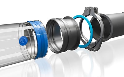 Il Lipped Spigot consente un’integrazione rapida nei sistemi modulari.