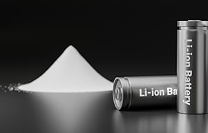 Lithium Ion Batteries with battery powder