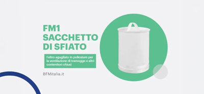 Ventilare il tuo processo: facile con il sacco traspirante BFM® FM1