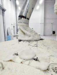 Soy Powder Sifter China - Before