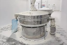 Soy Powder Sifter China - Before Main 600 x 400