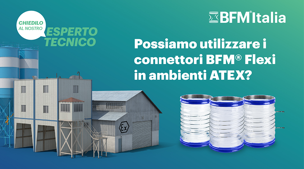 I nostri connettori Flexi possono essere utilizzati in zone ATEX